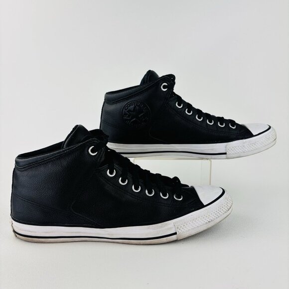Converse CT All Star 149426C Unisex Mens 9 Wo’s 11 Black Leather High Sneakers - Picture 1 of 11